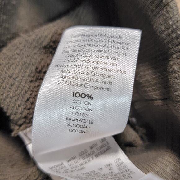 MOTHER Jeans Size XS The Raw Short Sleeve Square Boxy Oversized Sweatshirt Top - Picture 5 of 8